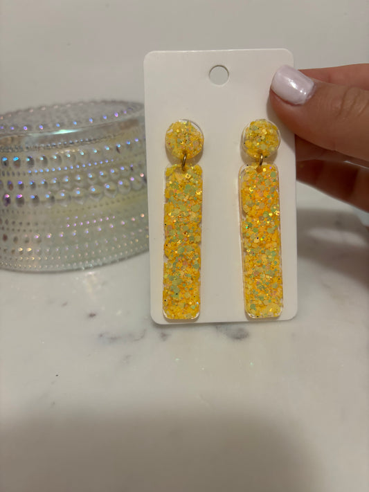 Creamsicle Dangles